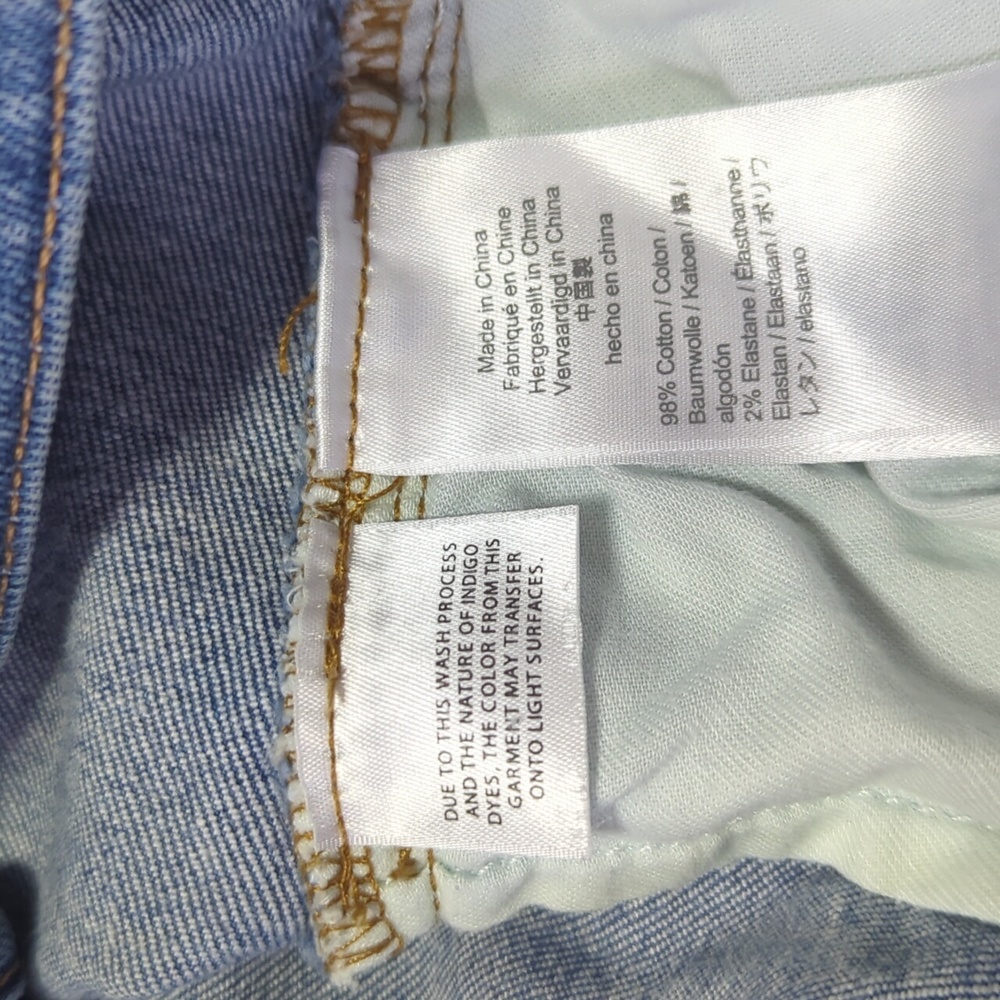 J. Crew Jeans Button Front Denim Skirt 26P - Picture 6 of 7
